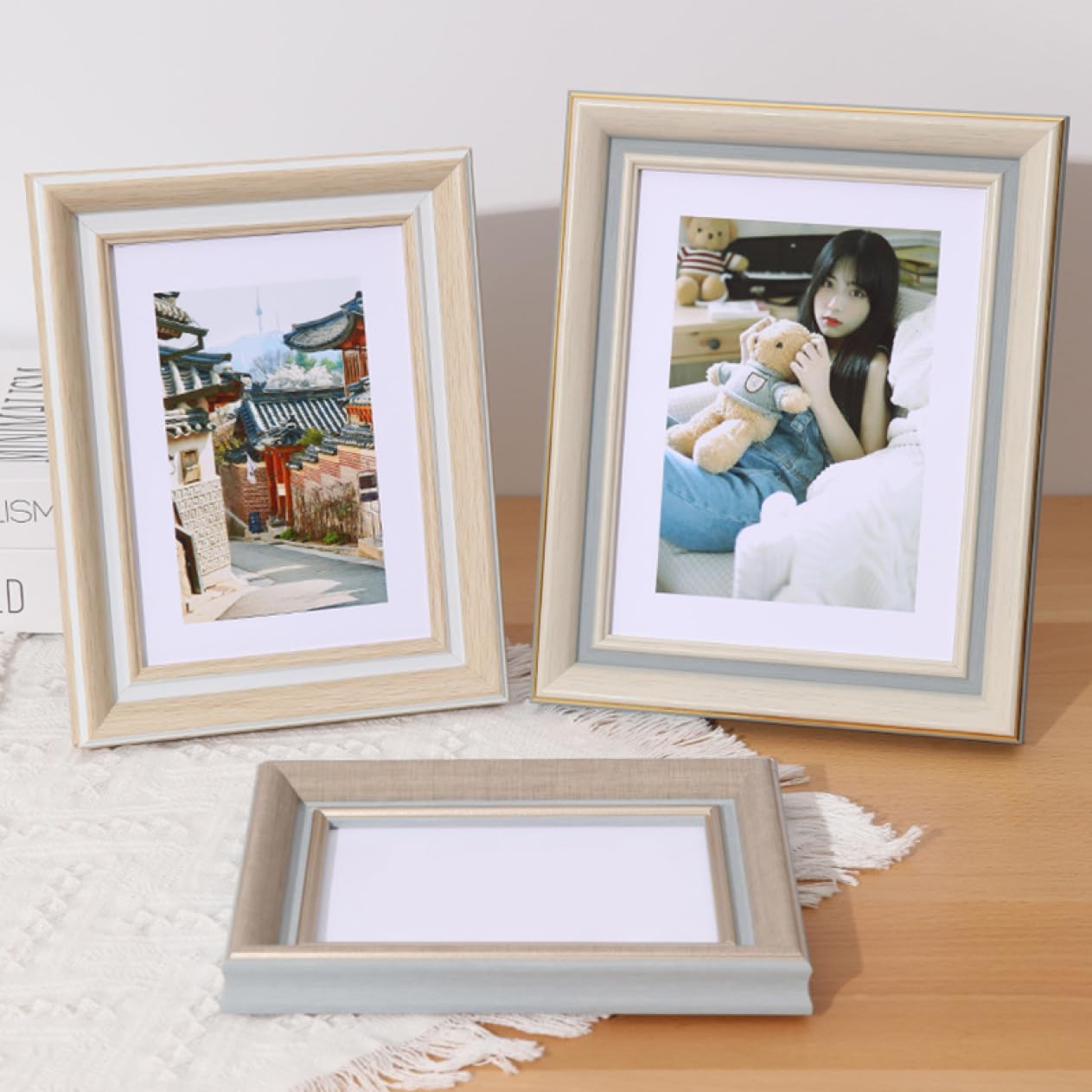 Amazon.co.jp: [LSDZW] 2L判サイズ ナチュラル 20*30cm 写真立て 写真