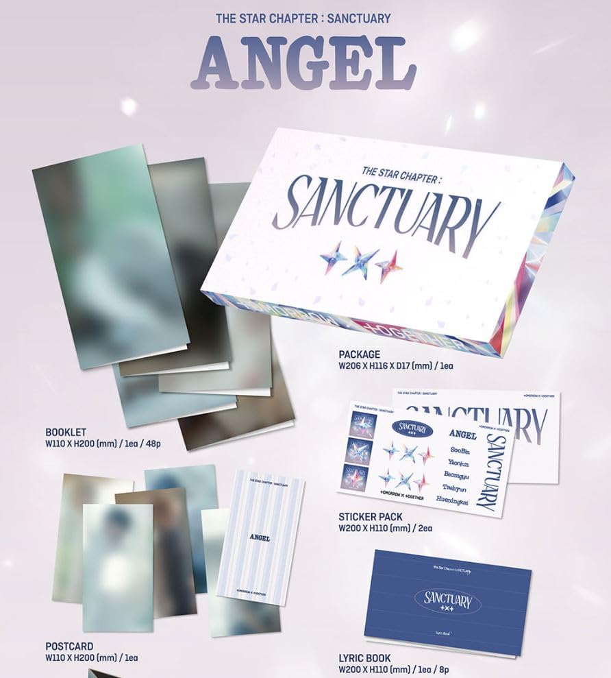 Amazon.co.jp: TXT The Star Chapter:SANCTUARY 7thミニアルバム ANGEL