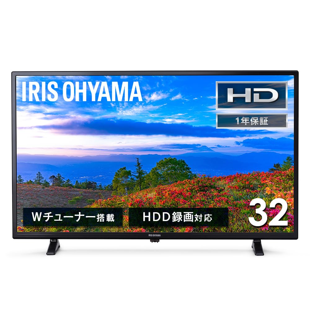 Amazon | アイリスオーヤマ 32V型 2K液晶テレビ LT-32E320B ブラック