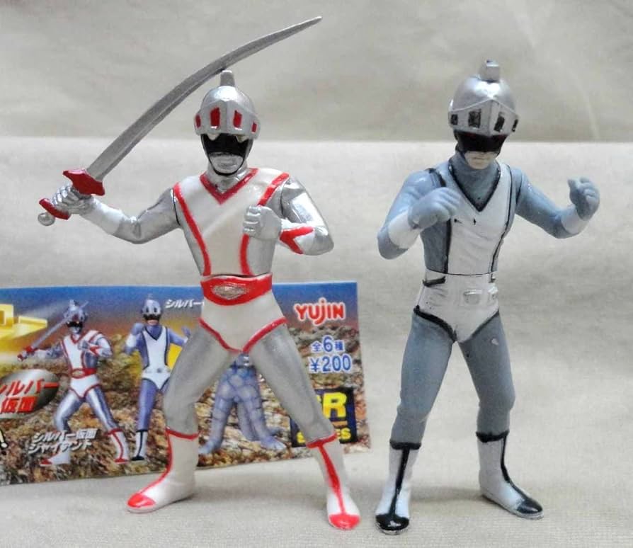 Amazon | SR シルバー仮面ジャイアント 2種セット ガシャポン HG
