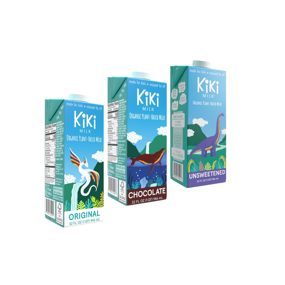 Amazon.com: Kiki Milk Plant Based Milk - The Sample Kit (32 Fl Oz