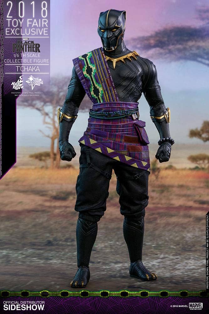Amazon.com: Hot Toys Movie Masterpiece - Black Panther: T'CHAKA