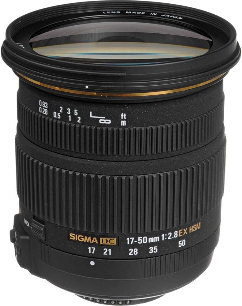 Sigma 17-50mm f/2.8 EX DC OS HSM FLD Large Aperture Standard Zoom