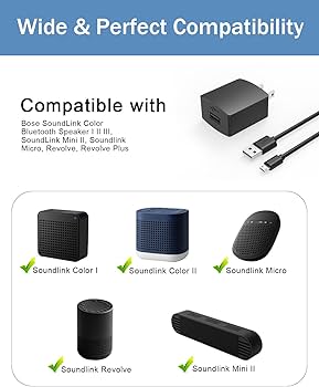 Amazon | PSE認証済 Micro USB 10W Bose互換用 充電器 対応SoundLink