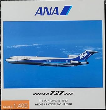 Amazon.co.jp: 1/400 全日空商事/HERPA ANA B727-200 トリトン塗装機
