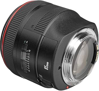 Canon EF85mm f/1.2L II USM Lens for Canon EF Mount (Black, 10-24