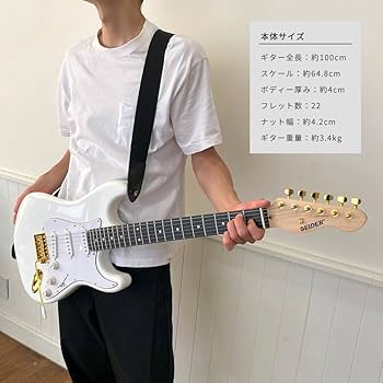 Amazon | SELDER セルダー エレキギター ストラトキャスタータイプ