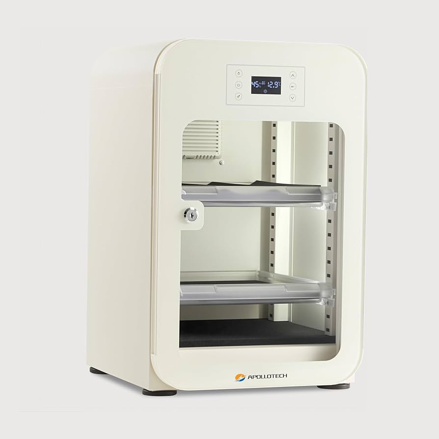 Amazon.co.jp: Apollotech 防湿庫 白 ドライボックス 40L ホワイト