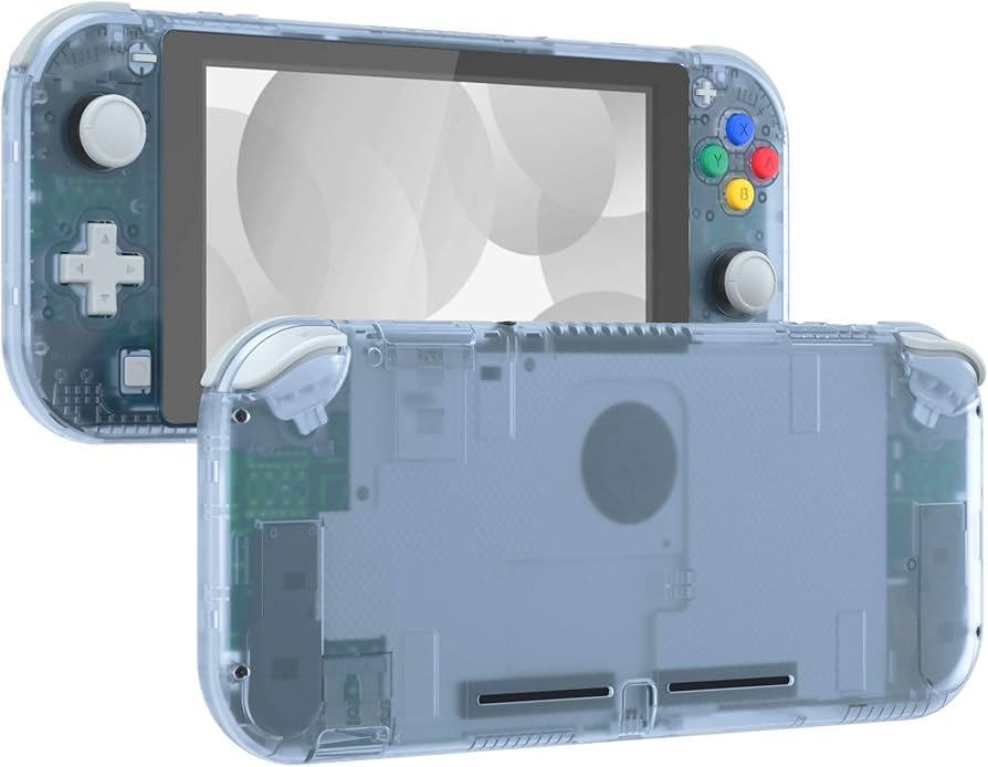 Amazon.com: eXtremeRate Glacier Blue DIY Replacement Shell for