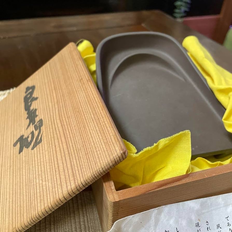 Amazon.co.jp: 良弁硯 東大寺 公典 共箱 骨董 グッズ : おもちゃ