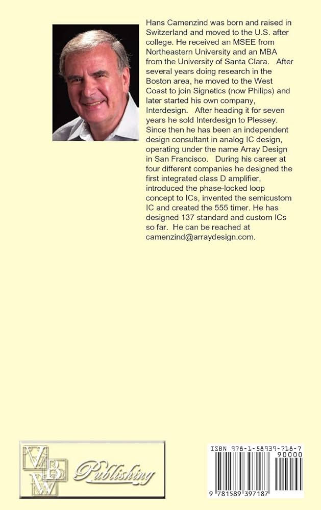 Designing Analog Chips : Camenzind, Hans: Amazon.in: Books