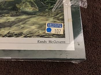 Amazon | ブラックバス black bass ジグソーパズル 1000ピース Randy