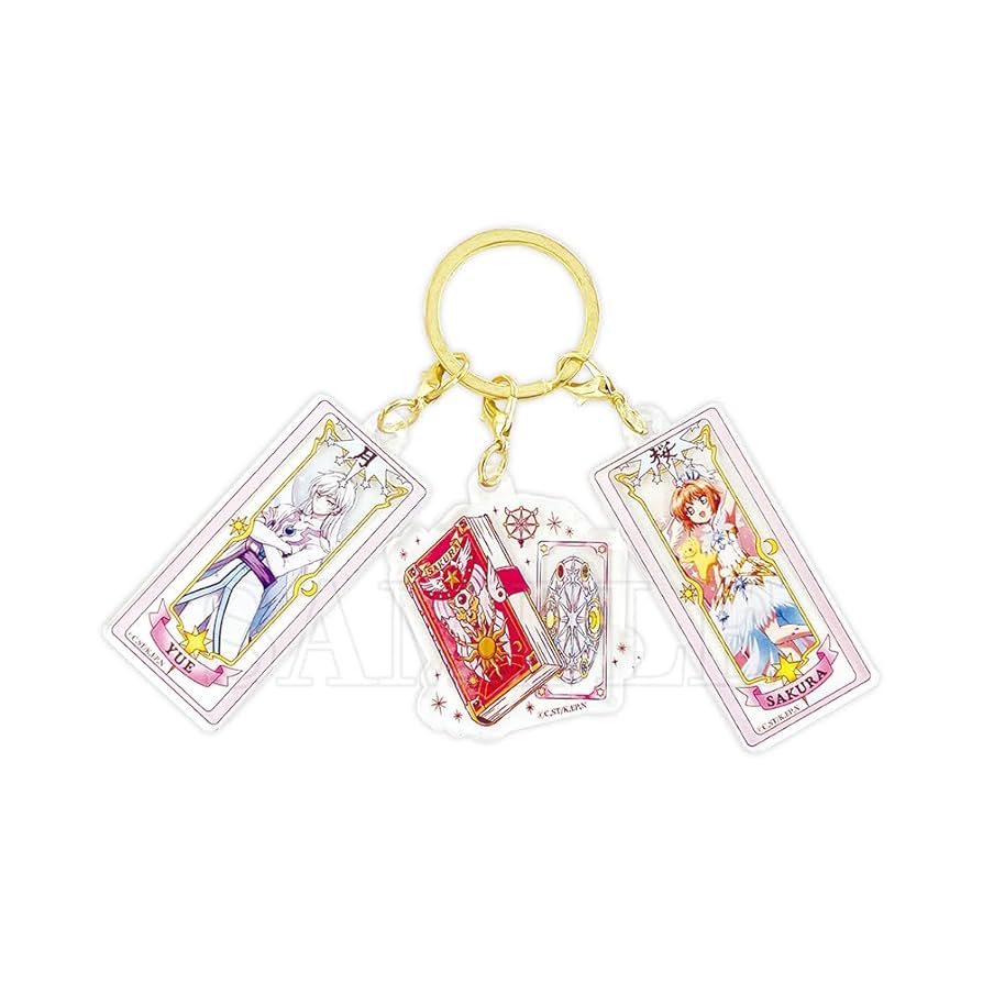 CCさくら.カードキャプターさくら ドームキーホルダー CCさくら.カード