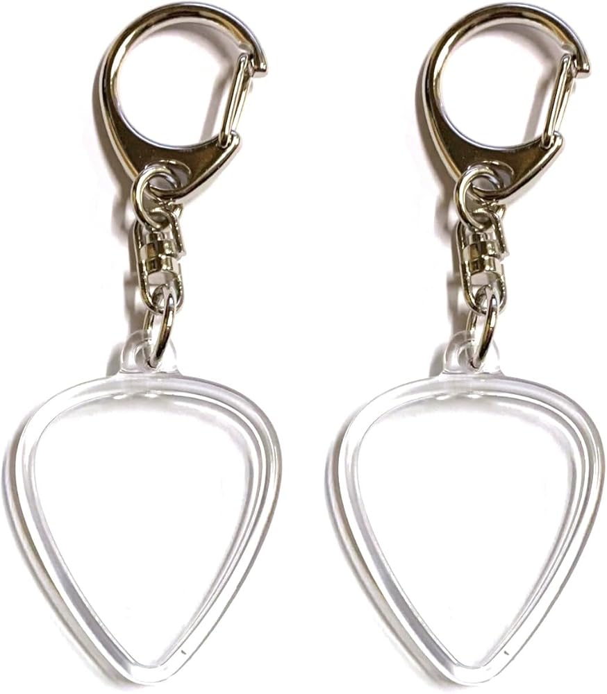 Amazon.co.jp: 【2個セット】[日本製] ハメパチ ピック・キーホルダー