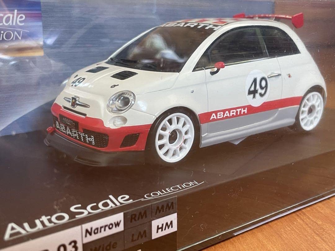 Amazon.co.jp: 京商 ミニッツ アバルト500 アセット コルセ ABARTH 500