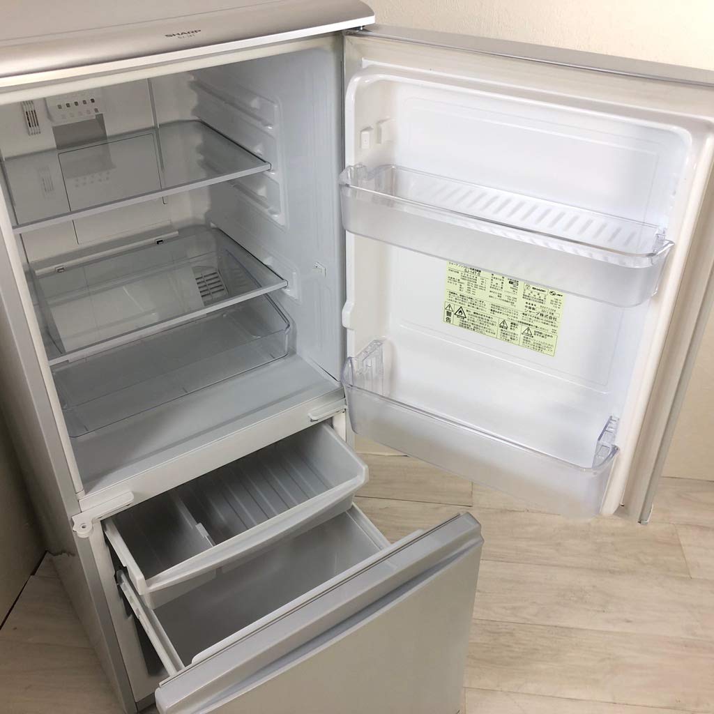 Amazon | SHARP ボトムフリーザー「どっちもヒンジ」冷蔵庫 137L
