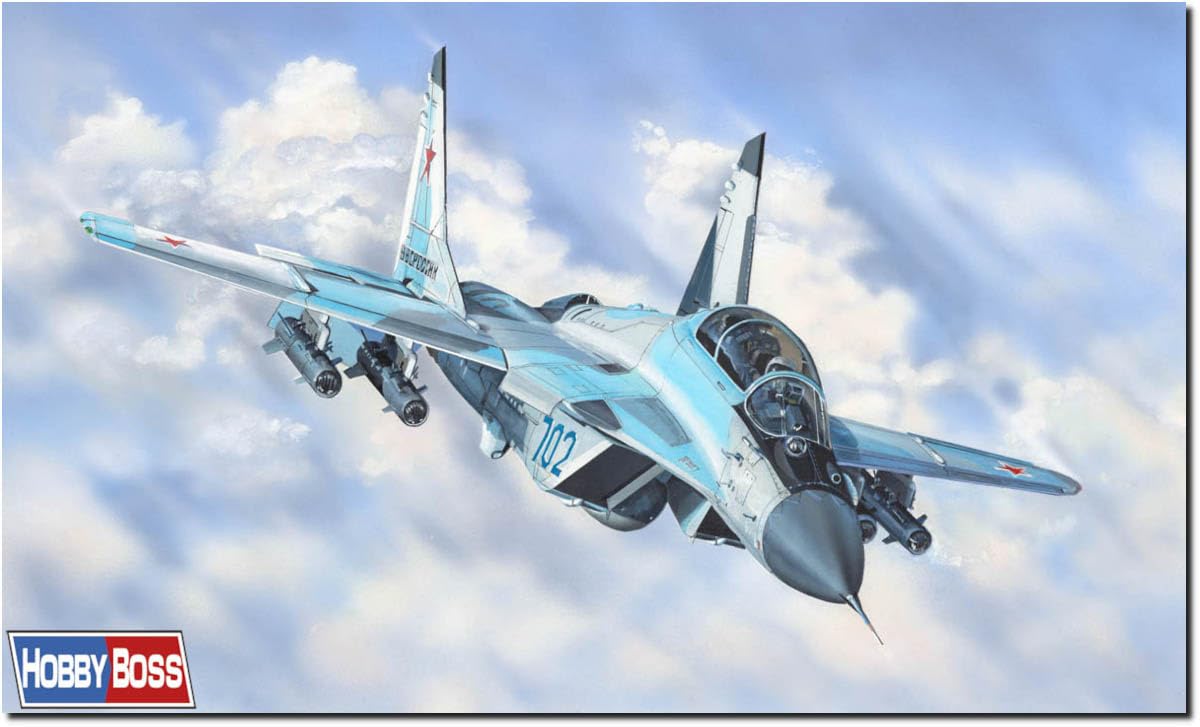 Amazon | ホビーボス 1/48 エアクラフトシリーズ MiG-35 フルクラムF