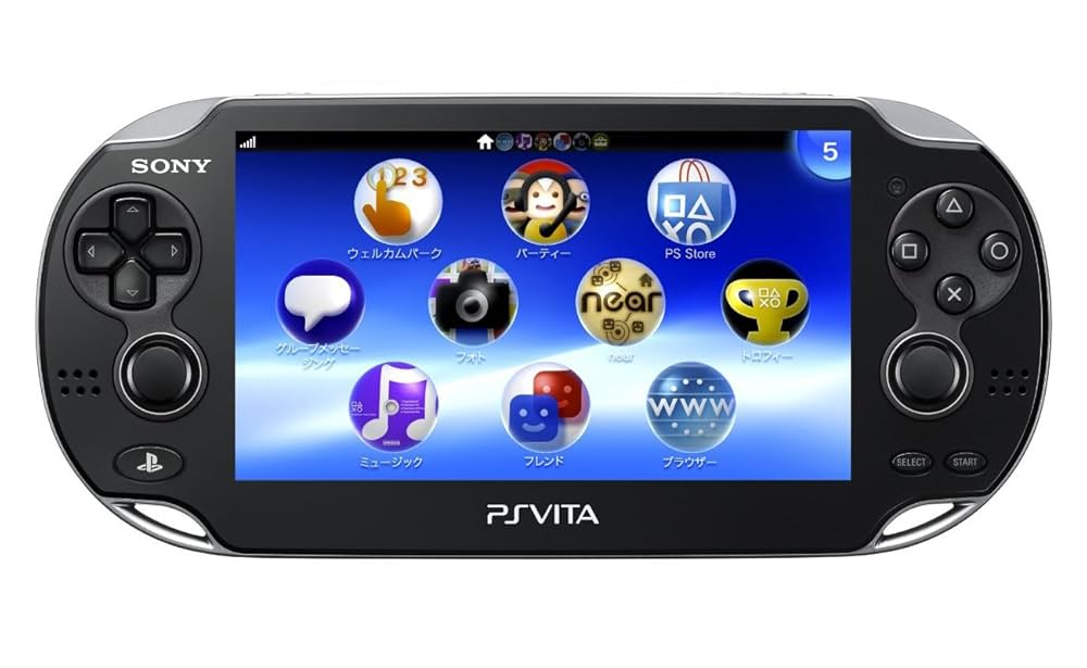 PlayStation®Vita クリスタル・ブラック 本体+8Gメモリーカード 【公式