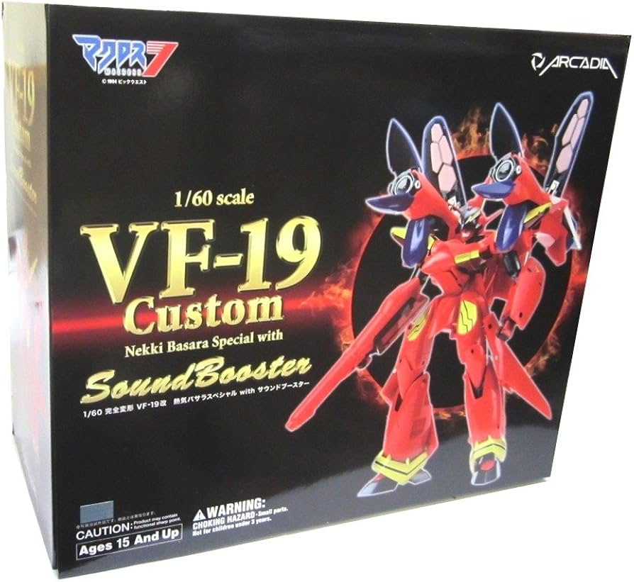 Amazon.co.jp: マクロス7 1/60 完全変形 VF-19改 熱気バサラスペシャル