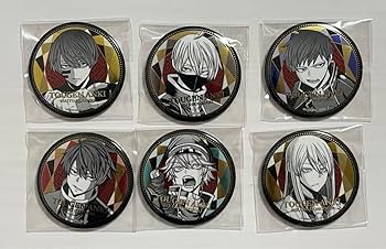 Amazon.co.jp: 桃源暗鬼 メタリック缶バッジ 渋谷 TSUTAYA 6種セット