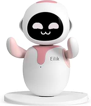 Amazon | Eilik Pink - タッチインタラクティブトイ、感情豊かな