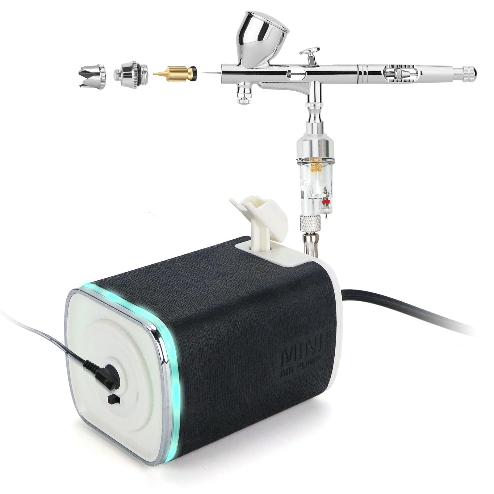 Amazon.co.jp: Anesty AQuieto 静音 エアブラシ コンプレッサー セット