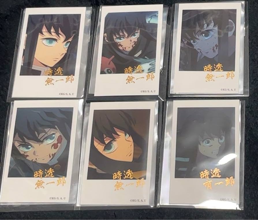 Amazon.co.jp: 鬼滅 時透無一郎 有一郎 チェキ風ブロマイド 箔押し