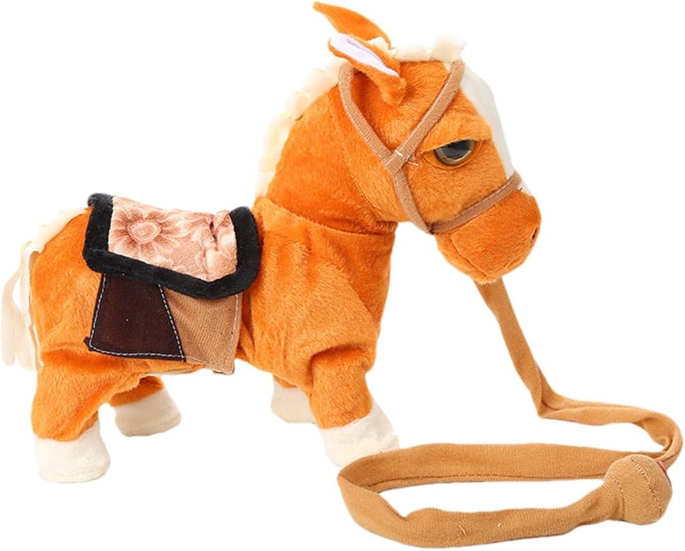 Amazon.co.jp: 歩く馬のおもちゃ - ミュージカルぬいぐるみ | 子供の
