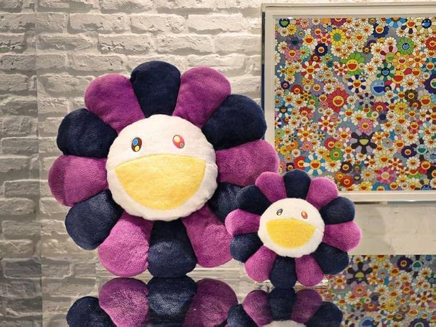 新品未使用」村上隆 お花 フラワークッション 60cm カイカイキキ 楽天