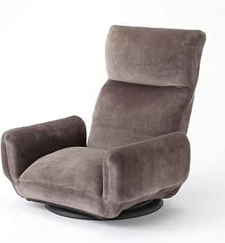 Amazon｜カインズ(CAINZ) and cute 低反発肘付き回転座椅子 グレー 幅