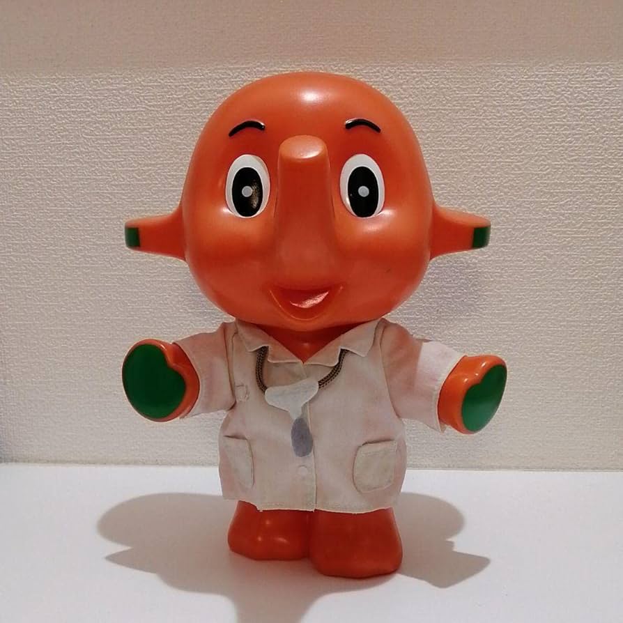 Amazon.co.jp: サトちゃん 貯金箱 フィギュア ソフビ 昭和レトロ