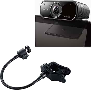 Amazon | 【セット】エレコム Webカメラ 4K対応 830万画素 5倍デジタル