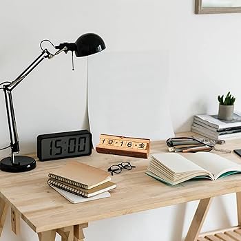 Amazon | カレンダー 卓上 万年 日めくり 木製 アンティーク風 職人