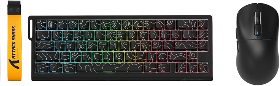 Amazon.com: ATTACK SHARK X68PRO HE Mechanical Wireless Gaming