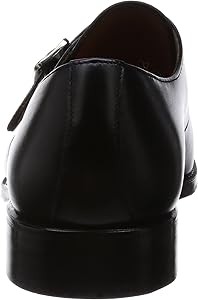 Amazon | [ヤンコ] シングルモンクストラップ 14708 メンズ ブラック