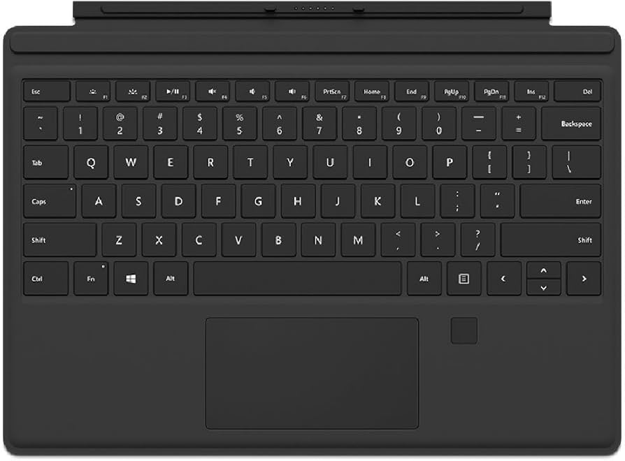 Amazon.com: Microsoft Surface Pro Type Cover with Fingerprint ID