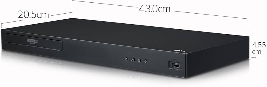 Amazon | LG 4K Ultra HD ブルーレイプレーヤー 4Kアップコンバート