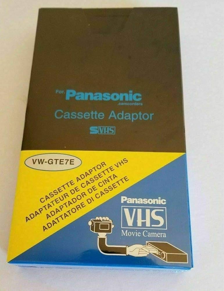 Amazon.com: Motorized VHS-C Cassette Adapter for JVC C-P7U CP6BKU