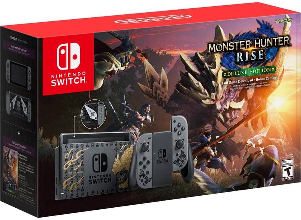 Amazon.com: Nintendo Switch Monster Hunter Rise Deluxe Edition