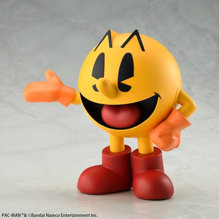 Amazon.com: Pac-Man SoftB Half Soft Vinyl Figure : Toys & Games