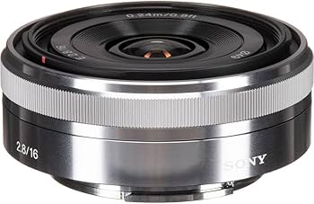 Amazon.com : Sony E 16mm F2.8 Wide-Angle Prime Lens (SEL16F28