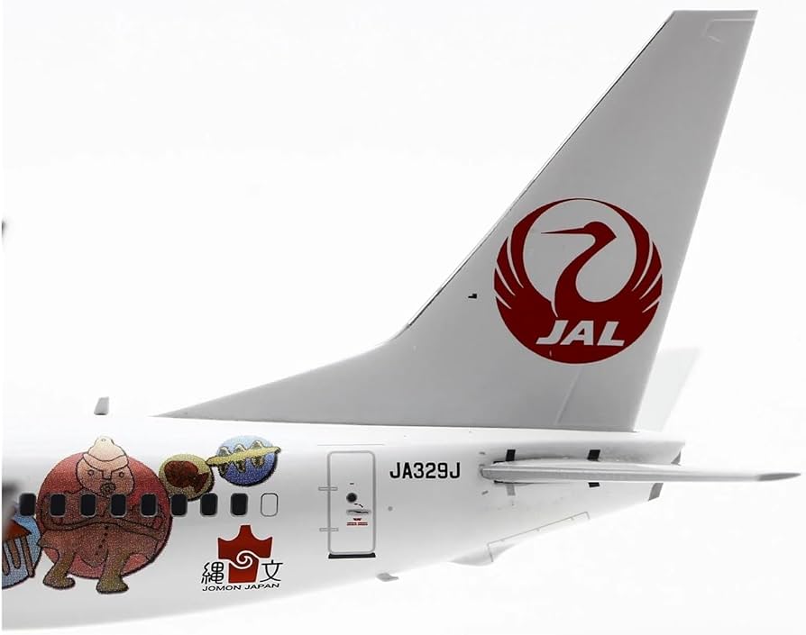 Amazon | 飛行機 模型 完成品 1:200 日本航空 JAL ボーイング B737-800