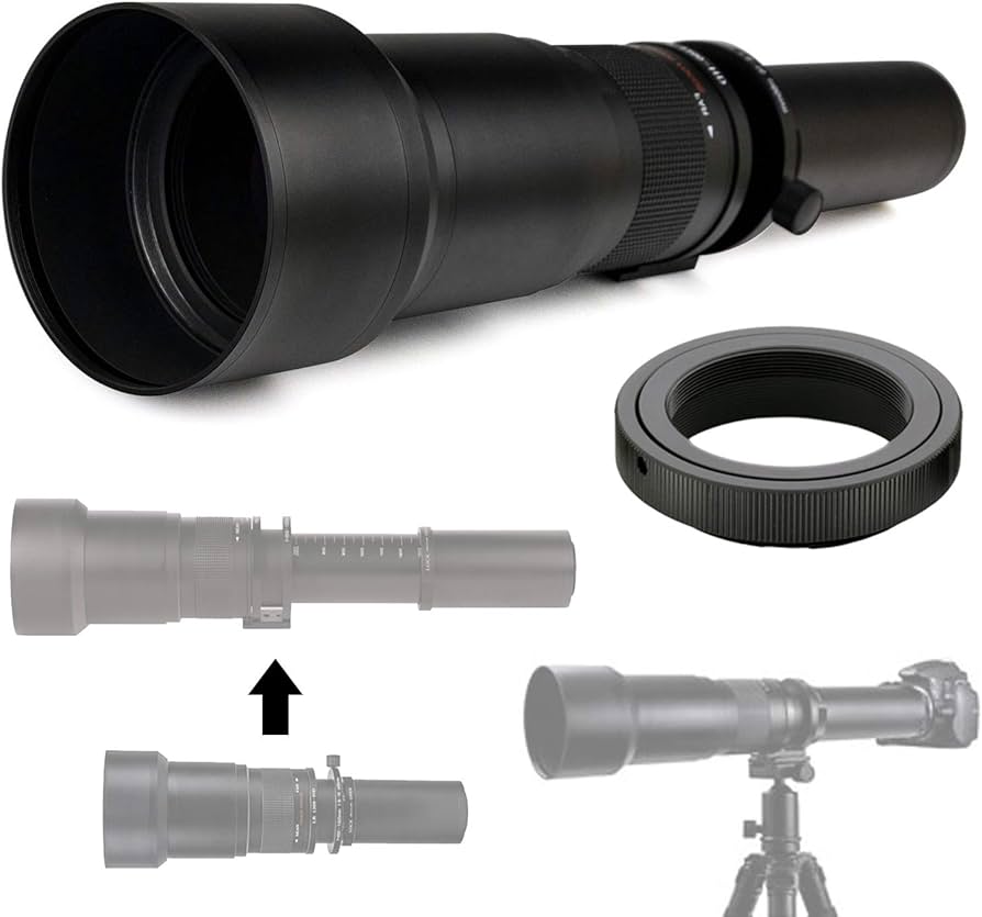 Amazon.com : Commander Optics 650-1300mm f/8-16 HD Telephoto Zoom