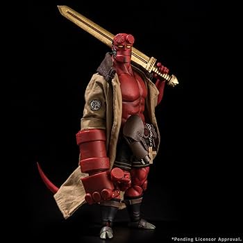 Amazon.com: Hellboy 30th Anniversary 1:12 Scale Action Figure