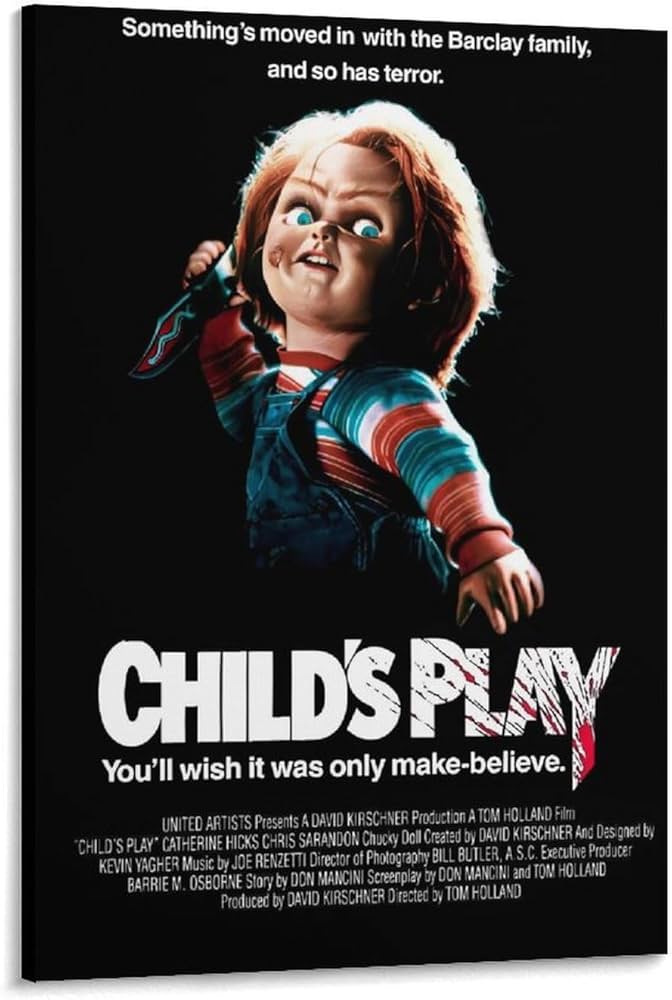 Amazon.co.jp: ホラー映画チャイルドプレイ映画ポスター1 印刷