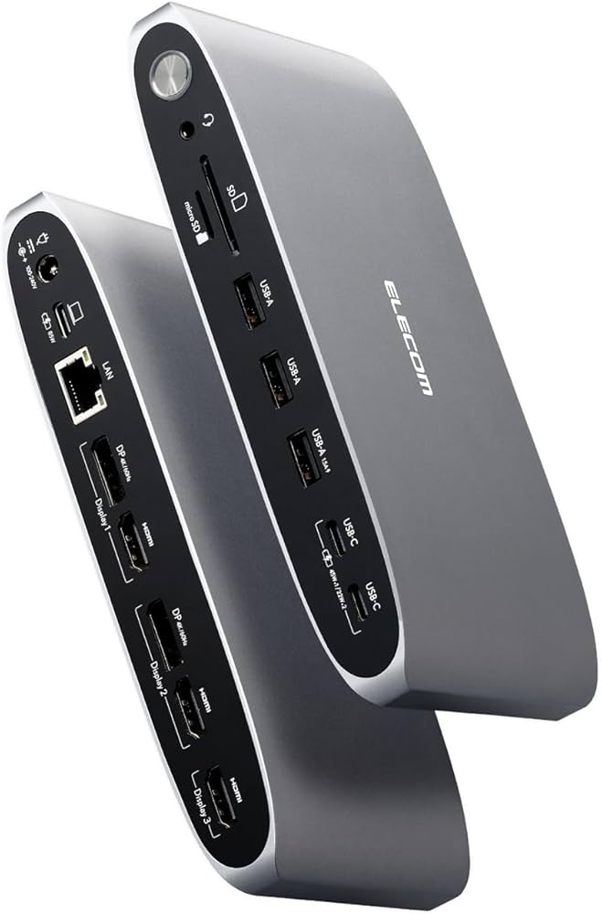Amazon.co.jp: エレコム ドッキングステーション 13in1 Displaylink