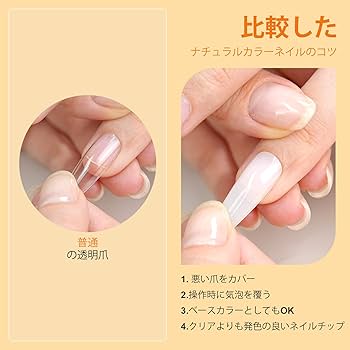 Amazon | Saviland ネイルチップキット 500pcsネイルチップ グルー