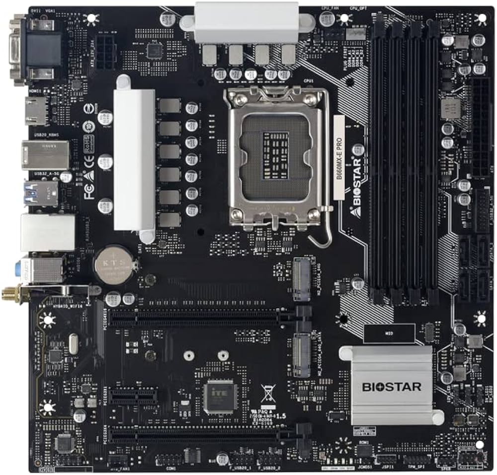 Amazon | BIOSTAR intel B660 チップセット搭載 Micro-ATX