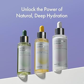 Amazon.com: TWENTY KEI Serum - 3 step Everyday Solution - Collagen