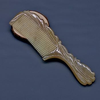 Amazon.co.jp: ナチュラルシープホーンコームコームヘアマッサージ